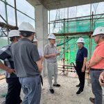 陆喜宏率队到北海市小江水库除险加固工程（EPC）总承包项目开展安全生产帮扶指导